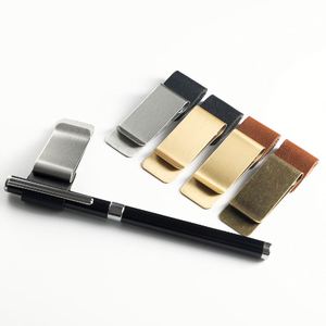 23 Portabolígrafos Retro de Cuero PU con Clip para Cuaderno, 4 Colores, con Anilla Metálica de Latón, Envío Rápido, Listos para Enviar de Fábrica - Product Image 1