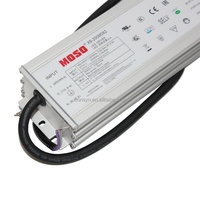 Alimentation électrique AC-DC étanche pour extérieur MOSO X6-200M062 200W à gradation simple, efficacité 93%, garantie 5 ans, certifiée KC pour LED