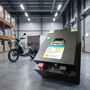 Batterie rechargeable LiFePO4 pour vélo électrique et voiturette de golf QR Energy, module de batteries lithium pour véhicule électrique avec BMS 64V 46.5Ah - Product Image 1
