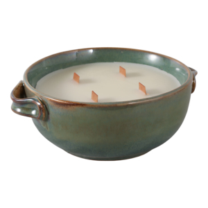 Candela Profumata Lakeside Rain in Forma di Ciotola, Grande Votiva per Interni ed Esterni, Sicura - Product Image 2