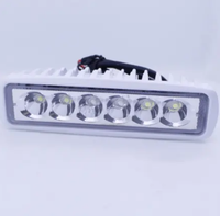 Projecteur LED marin 12V CC pour pont/baie de bateau, barre lumineuse en aluminium de 6,3 pouces, projecteur LED pour bateau