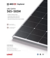 Bon prix Longji Panneau solaire 585w Mbb Mono Perc Panneaux photovoltaïques