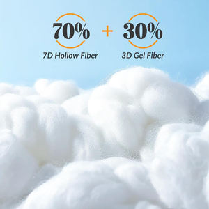 Almohadas de cama de bambú para dormir de <span class=keywords><strong>Hotel</strong></span> de 5 estrellas, 50x70cm, calidad de <span class=keywords><strong>Hotel</strong></span>, relleno alternativo, almohada de soporte firme mediana - Product Image 2