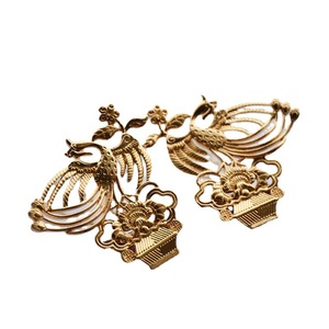 Horquilla de Cobre Fundido con Acabado Bronce, Estilo Antiguo, con Diseño de Fénix, para Novias, Accesorio de Joyería Hecho a Mano - Product Image 5