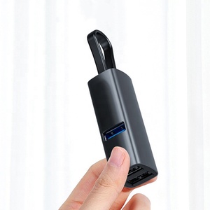 Bộ Chuyển Đổi <span class=keywords><strong>Usb</strong></span> <span class=keywords><strong>Mini</strong></span> 3 Cổng Loại C 3 Cổng Màu Xám Bán Sỉ Giá Nhà Máy - Product Image 6