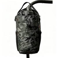 Bouteille d'eau personnalisée avec logo, sac de sport, doublure en polyester, unisexe, Oxford, durable, accessoires de fitness portables pour hommes et femmes, magnétique