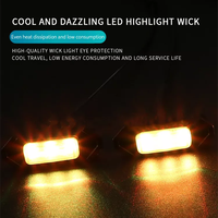 OVOVS Contrôle Bluetooth RGB Lumière LED de calandre avant RGB pour Toyota Tacoma 2016-2019