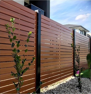 Venta caliente WPC Panel de valla compuesta Valla de privacidad de madera de alta calidad Valla DE SEGURIDAD ignífuga impermeable para uso agrícola Precio bajo - Product Image 6
