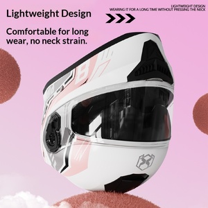 Casque de moto tout-terrain léger en ABS pour motocross, avec ventilation et doublure lavable - Product Image 2