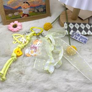 Оптовые брелоки-шнурки серии MIU в корейском стиле из тканого сплава, высококачественные подвески для телефона, аксессуары для сумок, новые аниме-игрушки в наличии - Product Image 6