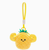 Porte-clés en peluche Avocat Musclé, Charme de sac mignon en forme de fruit pour le fitness, Accessoire de sac à dos