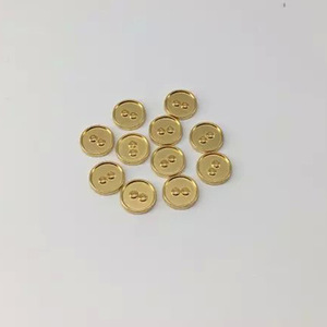 Zinc Alloy Round <b>Buttons</b> 2 Holes Metal Lead Free For Apparel Shenzhen China - Product Image 3