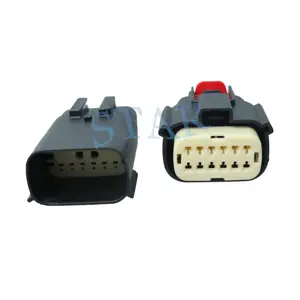 Molex Mx 150 Female 12 Pin Waterproof Headlight Plug Connector 33472-1201 33482-1201