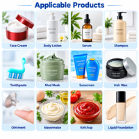 Mélangeur émulsifiant sous vide, homogénéisateur, machine de fabrication de crème cosmétique, lotion, gel, équipement de ligne de production sur mesure