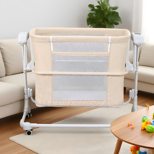 Đa chức năng có thể gập lại bé Giường cũi bé du lịch playpen với du lịch nôi trẻ sơ sinh kích thước đầy đủ nôi tã CHA - Product Image 2