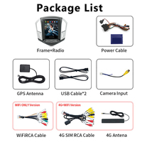Autoradio Android de style Tesla, navigateur 2 Din, Carplay, GPS automatique, lecteur multimédia stéréo pour Chevrolet Cruze 2012~2015