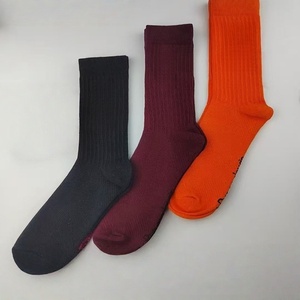 Wholesale Custom Embroidered Men's Cotton <b>Socks</b> Thin Breathable Short Mid-calf High Elastic Sweat Wicking Anti-friction Fashion - Product Image 5