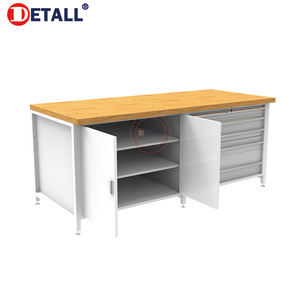 Detall-poste de travail industriel en acier et fonte robuste - Product Image 6