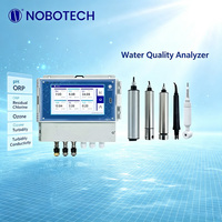 Analyseur de qualité de l'eau multiparamètres COD, azote ammoniacal, chlore résiduel, turbidité, oxygène dissous, modèle NBDT-2800RTG