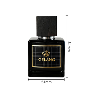 La migliore vendita di bottiglie di profumo quadrate personalizzate bottiglie di profumo di lusso vuoto nero 50Ml <span class=keywords><strong>100</strong></span> <span class=keywords><strong>Ml</strong></span> bottiglia di profumo con scatola - Product Image 2