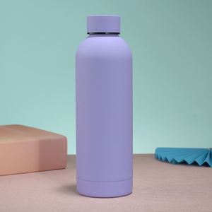 Bouteille isotherme sous vide en caoutchouc avec logo personnalisé, petite ouverture, style américain, avec sangle, pour le sport - Product Image 5