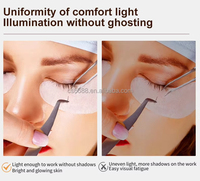 Lámpara de Belleza de Media Luna con Cuello de Cisne Multiángulo TUOlUN, Luz de Luna de 23 Pulgadas, Luz Media Luna, Lámpara Media Luna, Luna Pestañas, Demi Lune