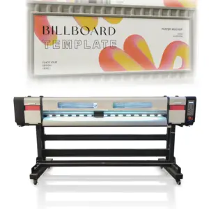 Grootformaat Eco Oplosmiddel Printer 1.8M Sticker Indoor Buitenprinter Voor Reclamebedrijf Billboard Printer