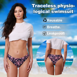 OEKO Certificación Multi-color Teen Seamless Reutilizable Alta calidad 4 capas Bragas a prueba <span class=keywords><strong>de</strong></span> fugas para el período para mujeres - Product Image 1