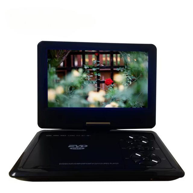 Cheap Large Screen USB 9-inch Portable DVD Player With TV