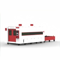 Bon prix pour la machine de découpe laser et graveuse CNC 3015 pour tôles plates 3000W avec porte de sécurité