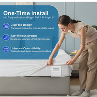 Attaches de draps modernes 4ème génération en plastique, antidérapantes, universelles, serre-draps, supports de lit, écologiques et durables