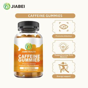 Nhà máy tùy chỉnh caffeine Gummies thúc đẩy sự chú ý, hỗ trợ bộ nhớ dài hạn và hỗ trợ năng lượng thảo dược bổ sung - Product Image 1
