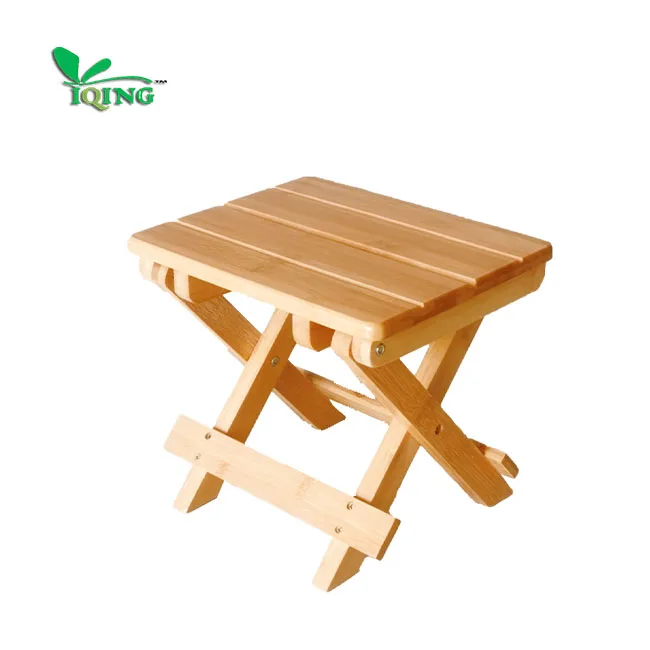 Chinese Wooden Kitchen Stool Modern Garden Folding Children's Stool Portable Fishing Stool