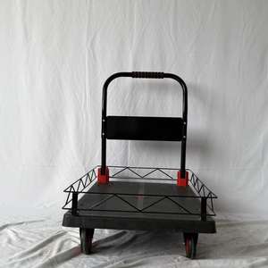 Manufacture Sale Price Hebei <b>Hand</b> Cart & Trolley Platform <b>Folding</b> Trolley 300kg/200kg Capacity - Product Image 5