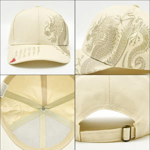 <span class=keywords><strong>Gorra</strong></span> de béisbol con estampado de dragón de estilo chino para mujer, <span class=keywords><strong>gorra</strong></span> de pico de pato informal para exteriores con protección solar a la moda para <span class=keywords><strong>hombre</strong></span> - Product Image 3