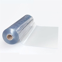 Rouleau de feuille de PVC transparente flexible, film plastique transparent souple pour l'emballage, l'impression, les présentoirs publicitaires et l'utilisation agricole