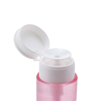 Bouteille à pompe de pression liquide, récipient de luxe vide, de couleur rose, bouteille pour Toner, accessoire de maquillage, pour enlever le vernis à ongles, 300ml, 1 pièce