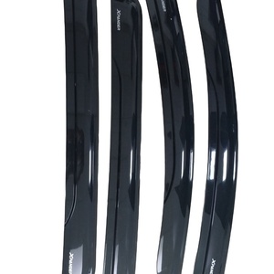 Pare-soleil de porte pour Hilux Revo PC Protection et décorations de luxe Noir foncé/Noir transparent - Product Image 2