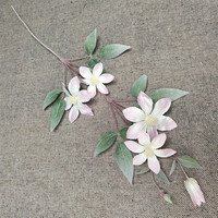 Fleurs artificielles décoratives de maison, 1 pièce, prix d'usine, fausses plantes de Lotus