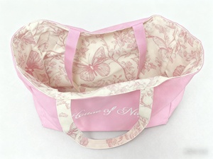 <span class=keywords><strong>Borsa</strong></span> Tote Grande Capacità con Logo Personalizzato, <span class=keywords><strong>Borsa</strong></span> a Spalla da <span class=keywords><strong>Donna</strong></span>, <span class=keywords><strong>Borsa</strong></span> da Viaggio Ricamata in Tela Naturale Extra Large - Product Image 2