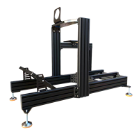Support de cockpit de simulation de course en aluminium personnalisé 40120, châssis de simulateur de course DIY, simulateur de conduite en réalité virtuelle