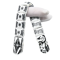Gelang Resin 3D Berputar Motif Jaring Laba-laba untuk Meditasi dan Menghilangkan Stres dengan Liontin Bintang Lipat Gaya Kerudung