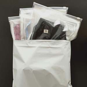 Bolsas de Envío Más Vendidas, Bolsa de Envío Personalizada OEM, Embalaje de Ropa, Bolsas de Correo Autosellables de Poliéster Gris - Product Image 4