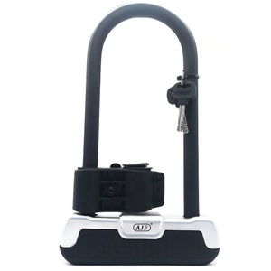 AJF <span class=keywords><strong>U</strong></span> Lock <span class=keywords><strong>avec</strong></span> Câble Fort Robuste Vélo <span class=keywords><strong>U</strong></span>-lock 18mm <span class=keywords><strong>U</strong></span> Manille Serrures Sécurisées <span class=keywords><strong>avec</strong></span> Robuste support de montage pour Vélo De Route - Product Image 1