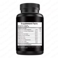 Compléments alimentaires pour le soutien du cholestérol avec extrait de bergamote, bulbe d'ail, extrait de pépins de raisin, coenzyme Q10, curcuma