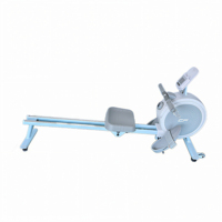 Máquina de remo magnética para el hogar, monitor LCD, entrenamiento cardiovascular, bicicleta estática para fitness y quema de grasa