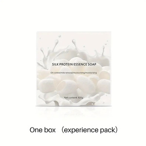 Usine 100g nettoyage de la peau soie protéine Essence savons fabrication <span class=keywords><strong>exfoliant</strong></span> <span class=keywords><strong>savon</strong></span> au <span class=keywords><strong>lait</strong></span> de chèvre - Product Image 5