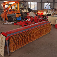 Brosse rotative de déneigement montée sur véhicule, balayeuse à neige municipale, grand équipement de déneigement pour le dégagement des routes