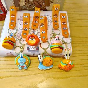 Portachiavi Classico dei Cartoni Animati <span class=keywords><strong>SpongeBob</strong></span> SquarePants, Ciondolo a Forma <span class=keywords><strong>di</strong></span> Torta Carina, Portachiavi per Auto - Product Image 4