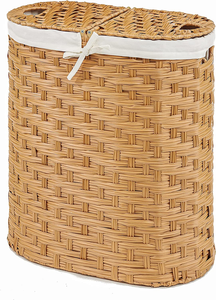 Cesta de lavandería plegable para el hogar JY con tapa, uso en la cocina de acero inoxidable, gran capacidad para almacenamiento de ropa sucia - Product Image 3